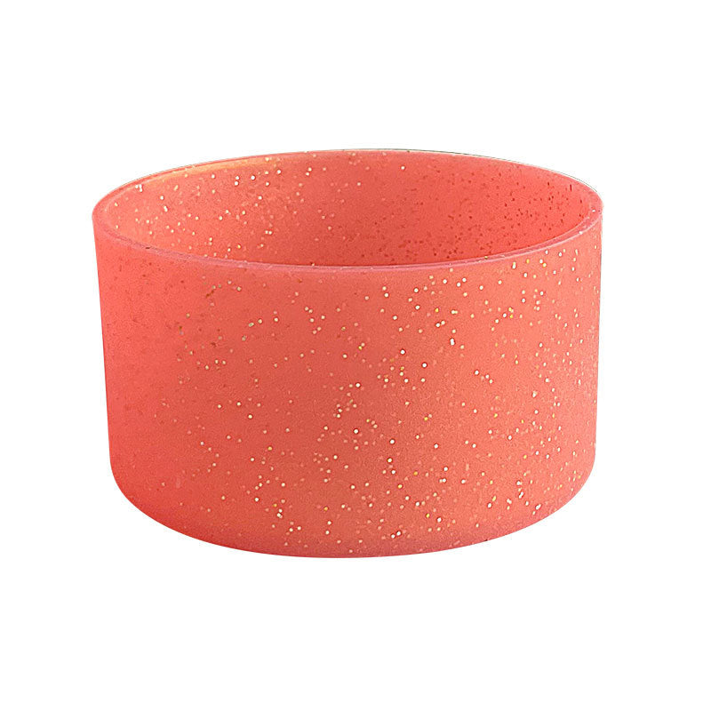 Wholesale Glitter Silicone Ice Cup Sports Water Bottle Space Cup Car Water Cup Silicone Cup Cover